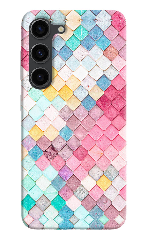 Colorful fish skin Samsung S23 Plus Back Cover