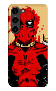 Blooded deadpool Samsung S23 Plus Back Cover