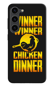 Pubg chicken dinner Samsung S23 Plus Back Cover