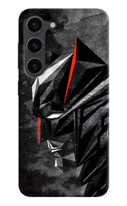 Batman black side face Samsung S23 Plus Back Cover