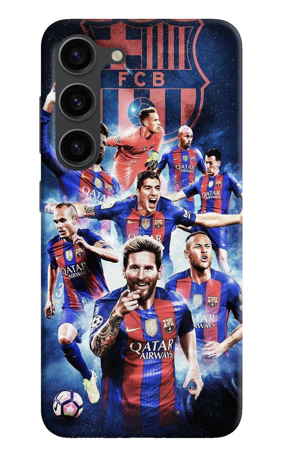 Messi FCB team Samsung S23 Plus Back Cover