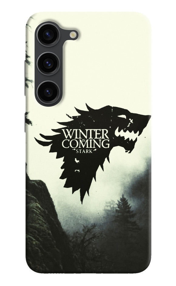 Winter coming stark Samsung S23 Plus Back Cover