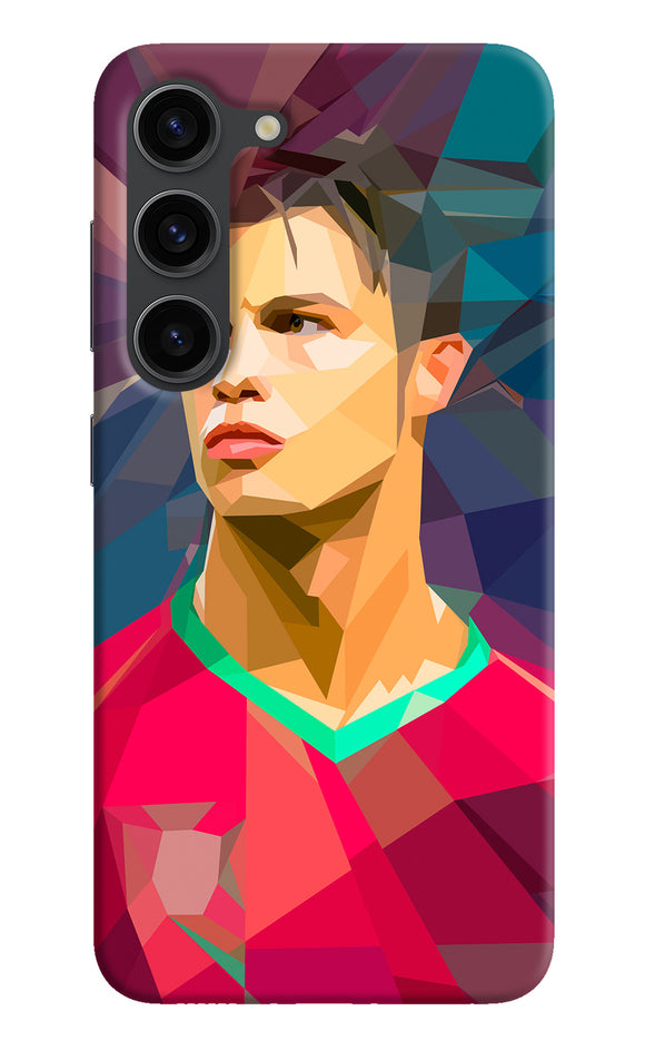 Abstract ronaldo Samsung S23 Plus Back Cover