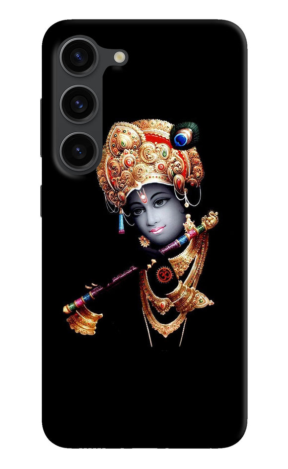 Lord krishna with fluet Samsung S23 Plus Back Cover