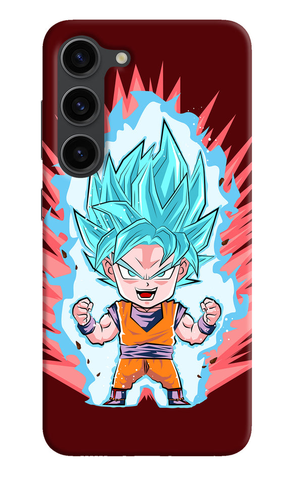 Goku little character Samsung S23 Plus Back Cover