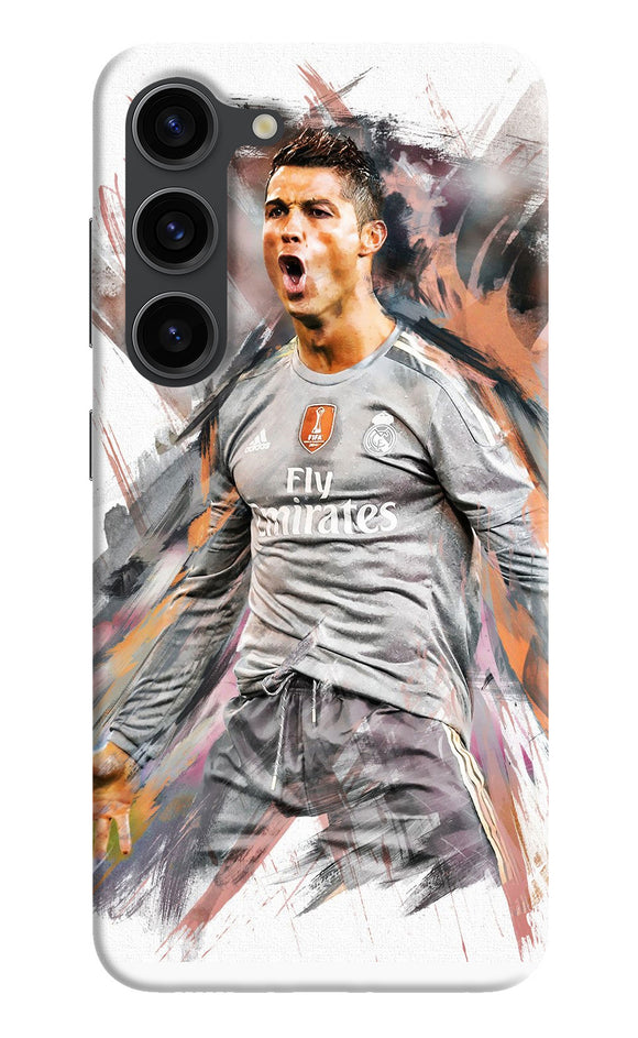 Ronaldo poster Samsung S23 Plus Back Cover