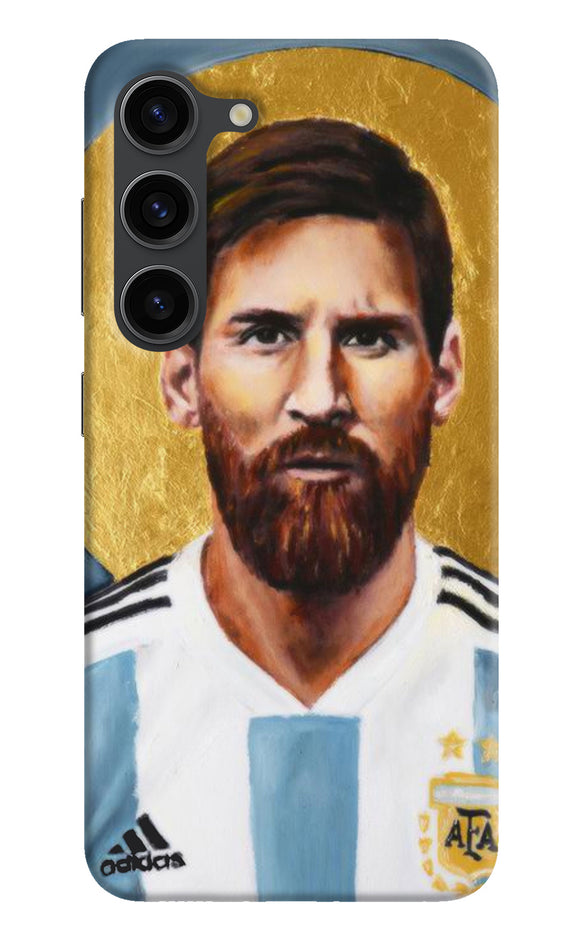 Messi face Samsung S23 Plus Back Cover