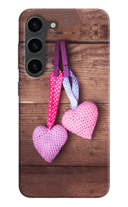 Two gift hearts Samsung S23 Plus Back Cover