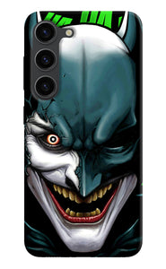 Batman joker smile Samsung S23 Plus Back Cover