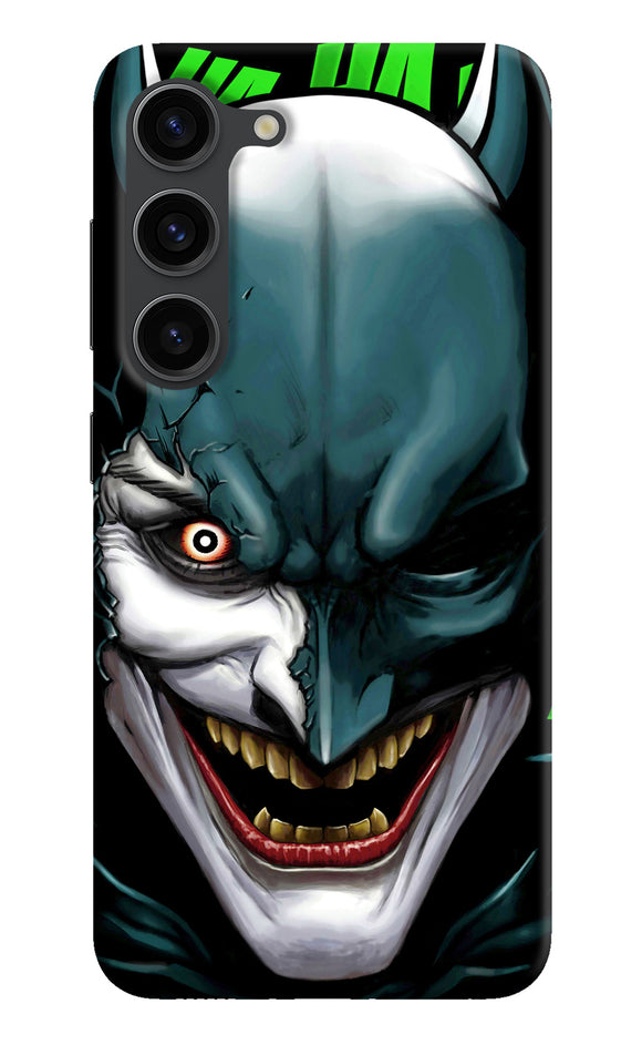 Batman joker smile Samsung S23 Plus Back Cover