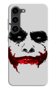 Joker dark knight red smile Samsung S23 Plus Back Cover