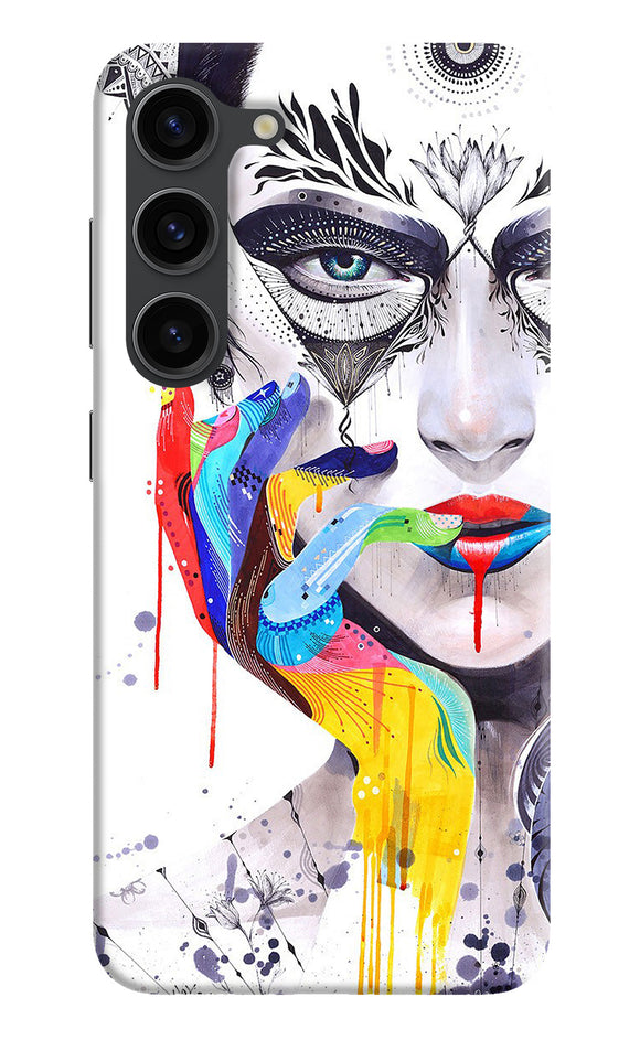 Girl color hand Samsung S23 Plus Back Cover