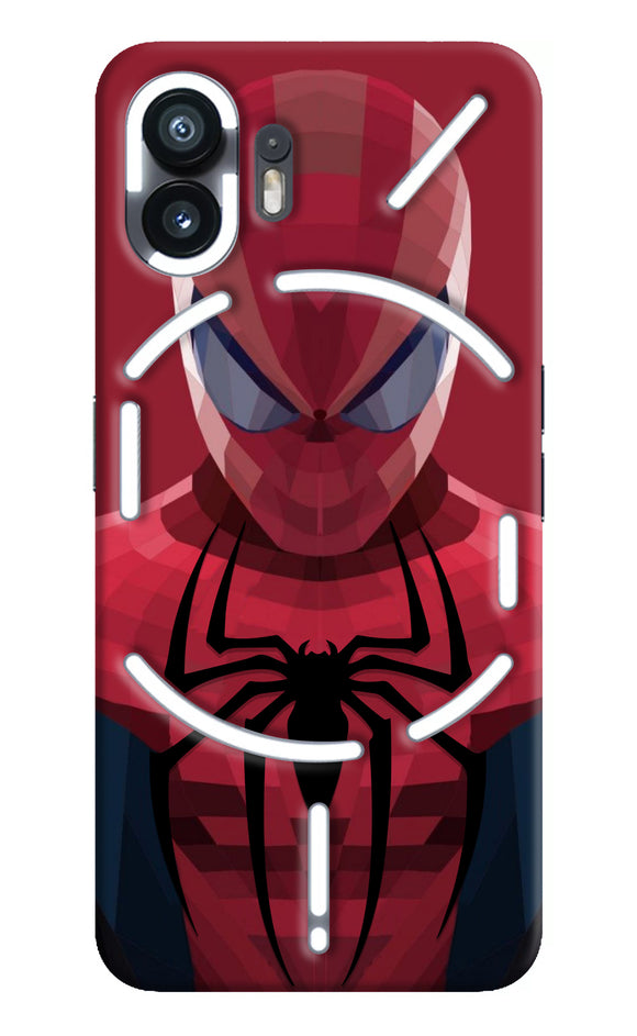 Spiderman Art Nothing Phone 2 Real 4D Back Cover