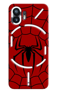 Spiderman Web Nothing Phone 2 Real 4D Back Cover