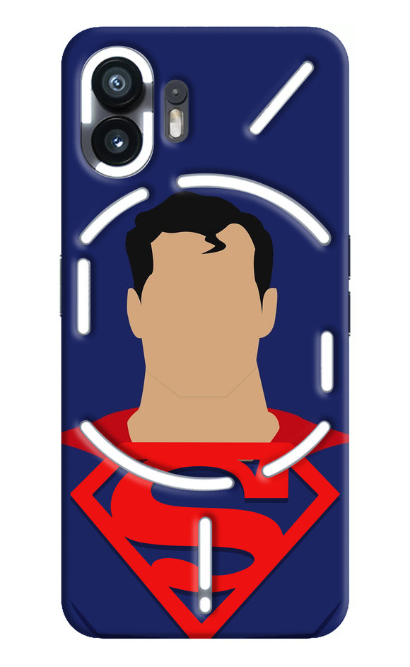 Superman Cape Nothing Phone 2 Real 4D Back Cover