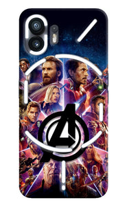 Avengers Superheroes Nothing Phone 2 Real 4D Back Cover