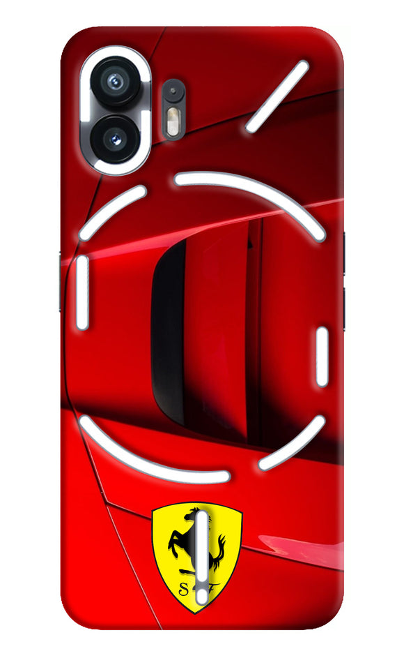 Ferrari Car Nothing Phone 2 Real 4D Back Cover