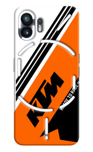 KTM Abstract Nothing Phone 2 Real 4D Back Cover