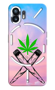 Weed Dreamy Nothing Phone 2 Real 4D Back Cover