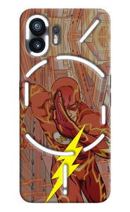 Flash Running Nothing Phone 2 Real 4D Back Cover