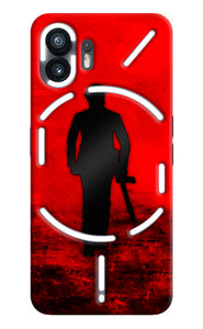 Rocky Bhai with Gun Nothing Phone 2 Real 4D Back Cover