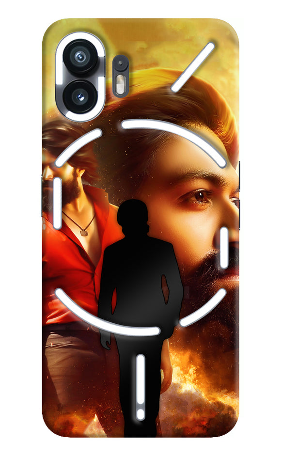 Rocky Bhai Walk Nothing Phone 2 Real 4D Back Cover