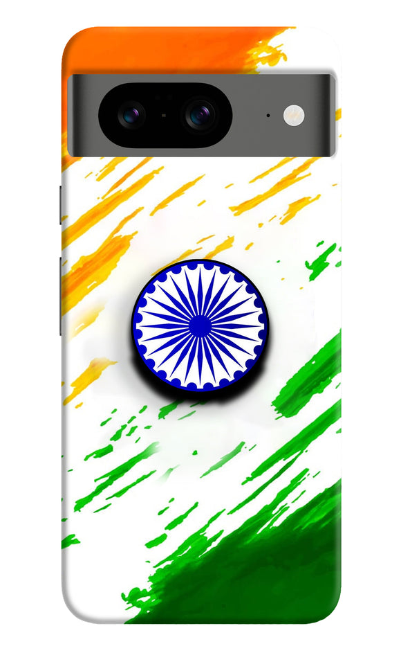 Indian Flag Ashoka Chakra Google Pixel 8 Pop Case