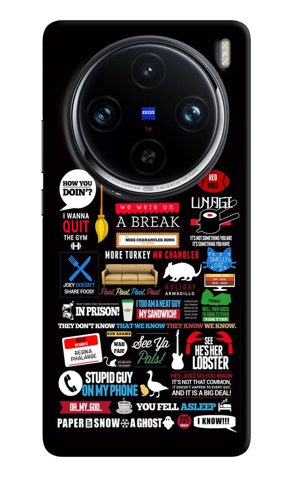 FRIENDS Vivo X100 Pro Back Cover