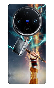 Thor Hammer Mjolnir Vivo X100 Pro Back Cover