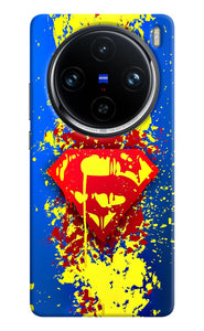 Superman logo Vivo X100 Pro Back Cover