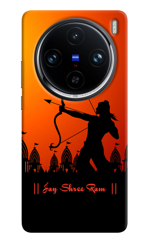 Lord Ram - 4 Vivo X100 Pro Back Cover