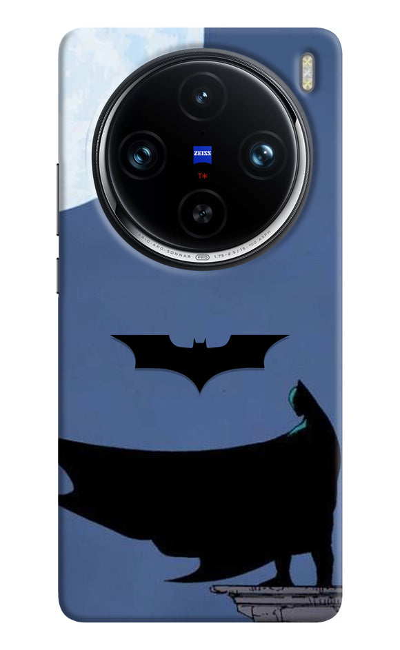 Batman Night City Vivo X100 Pro Real 4D Back Cover