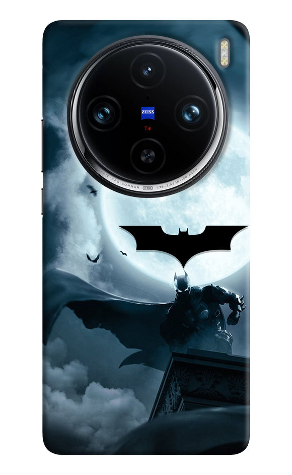 Batman Rises Vivo X100 Pro Real 4D Back Cover