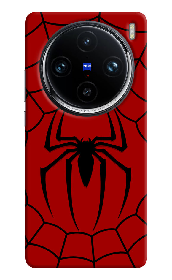 Spiderman Web Vivo X100 Pro Real 4D Back Cover