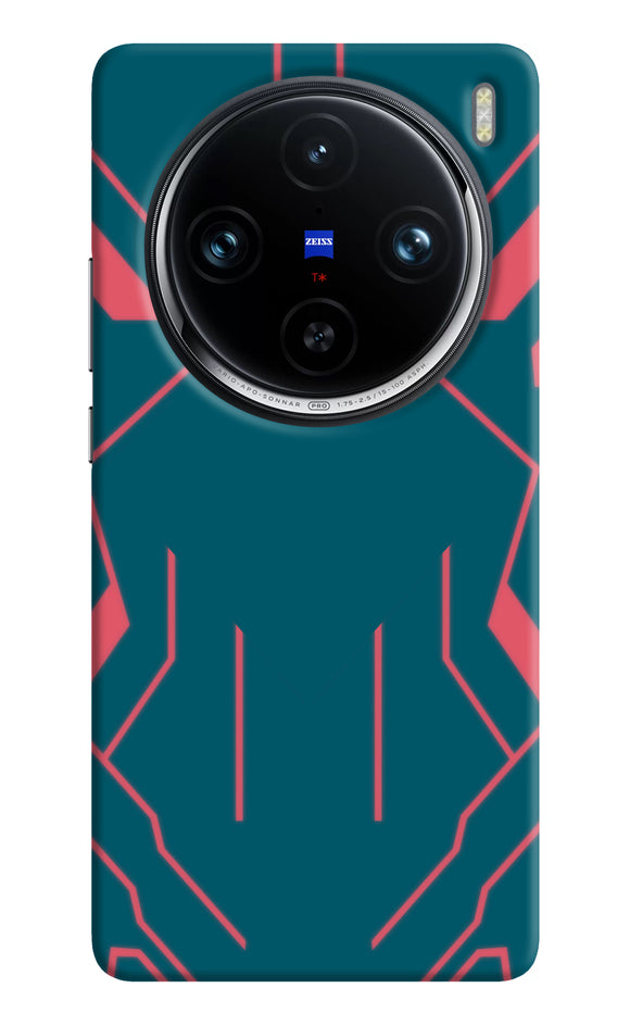 Superman Techno Vivo X100 Pro Real 4D Back Cover