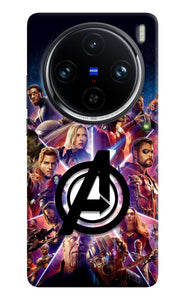 Avengers Superheroes Vivo X100 Pro Real 4D Back Cover