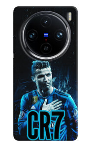 Christiano Ronaldo Vivo X100 Pro Real 4D Back Cover