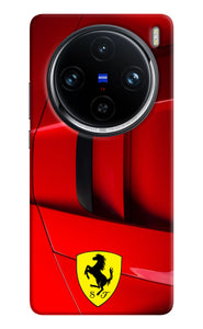 Ferrari Car Vivo X100 Pro Real 4D Back Cover