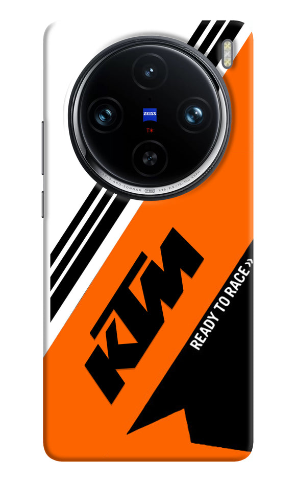 KTM Abstract Vivo X100 Pro Real 4D Back Cover