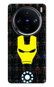 Iron Man Suit Vivo X100 Pro Real 4D Back Cover