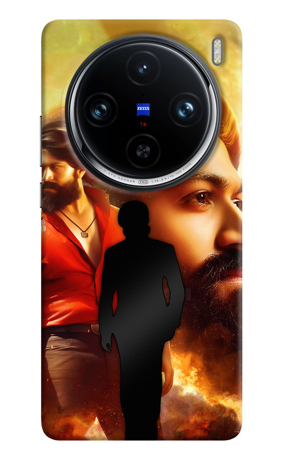 Rocky Bhai Walk Vivo X100 Pro Real 4D Back Cover