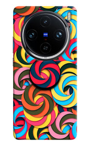 Spiral Pattern Vivo X100 Pro Pop Case