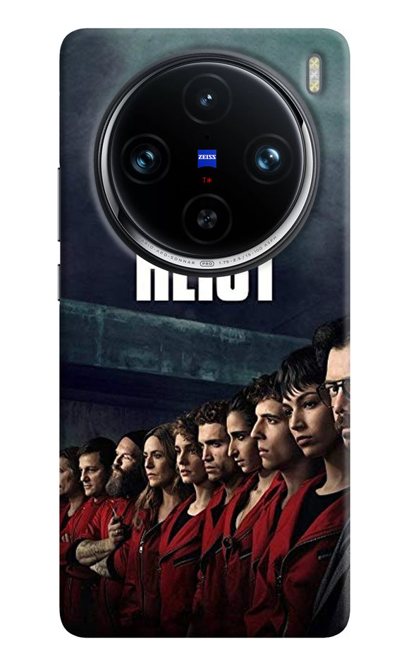 Money Heist Team Money Heist Vivo X100 Pro Back Cover