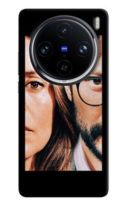 Money Heist Professor With Rachel Vivo X100 Pro Back Cover