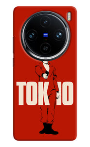 Money Heist Tokyo With Gun Vivo X100 Pro Back Cover