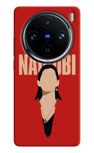 Nairobi Paint Money Heist Vivo X100 Pro Back Cover