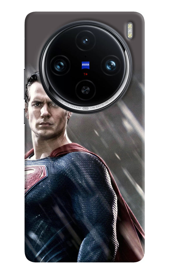 Superman man of steel Vivo X100 Pro Back Cover