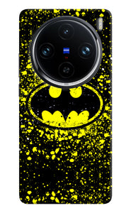 Batman last knight print yellow Vivo X100 Pro Back Cover