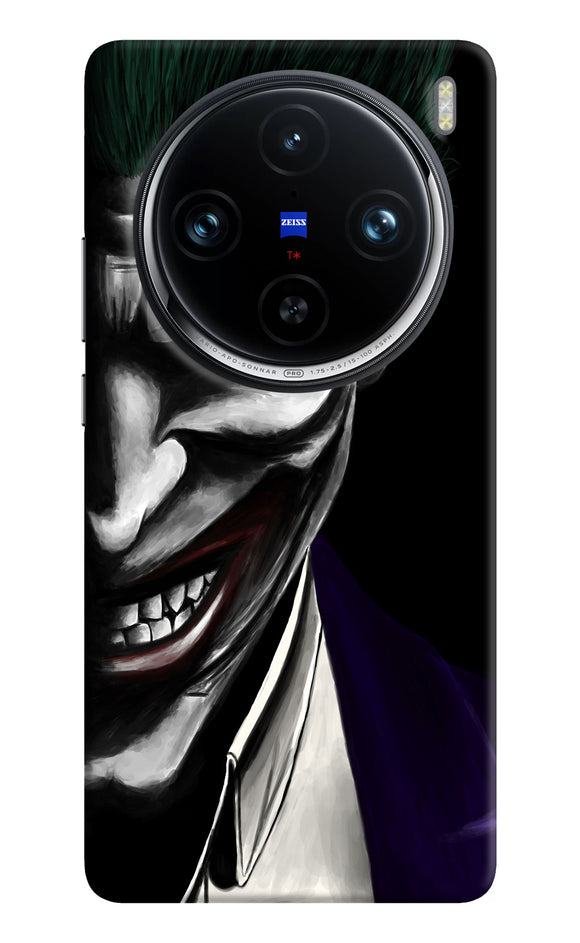 The joker black Vivo X100 Pro Back Cover