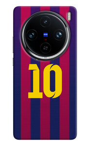 Messi 10 tshirt Vivo X100 Pro Back Cover